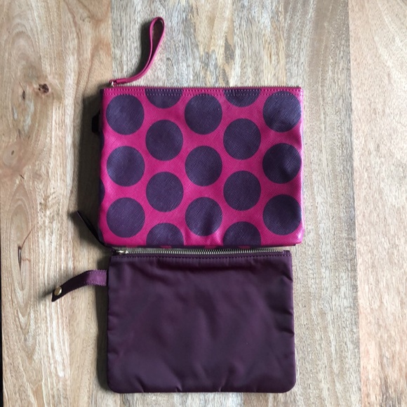 Rare Lululemon double wristlet/makeup bag - Picture 5 of 6